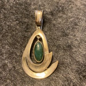 Sterling silver Calvin Peterson necklace Pendant